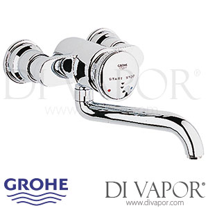 Grohe Contromix Public Self-Closing Basin Mixer - 2009 to 2012 - Tap Spare Parts 36113000 GEN3